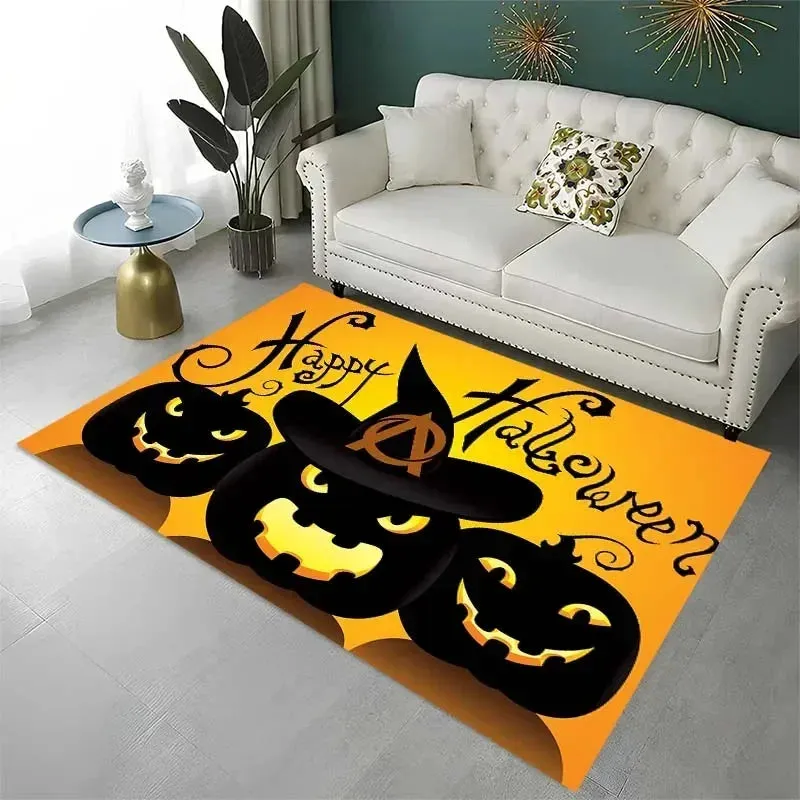 Alfombra de calabaza de Halloween