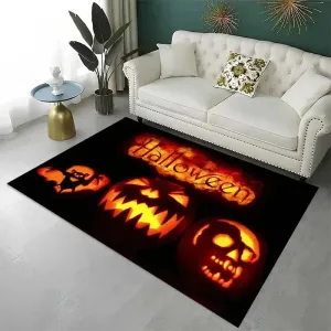 Alfombra de calabaza de Halloween