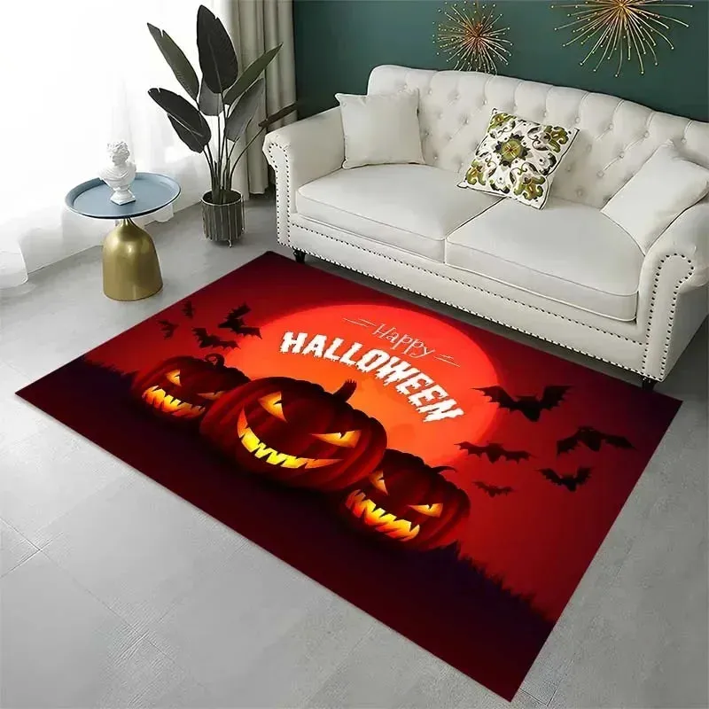 Alfombra de calabaza de Halloween