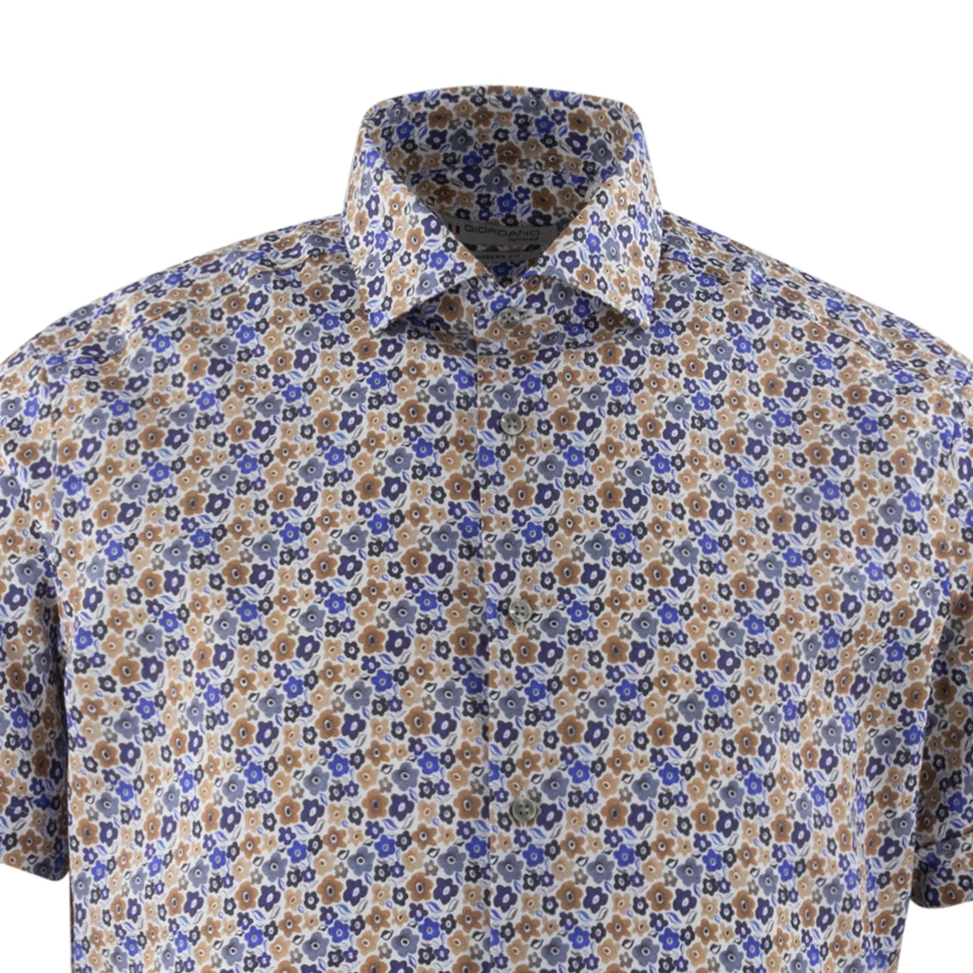 Camisa estampada modern fit 416811