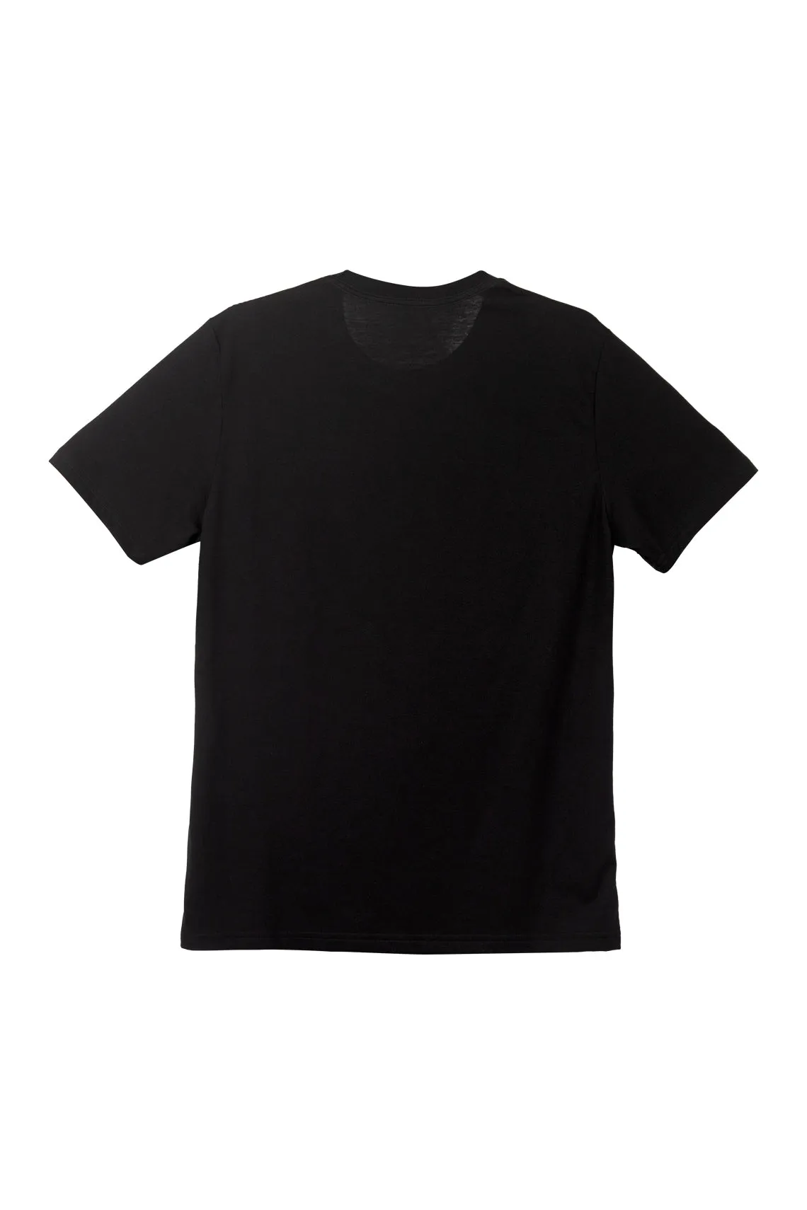 Camiseta negra básica para hombre