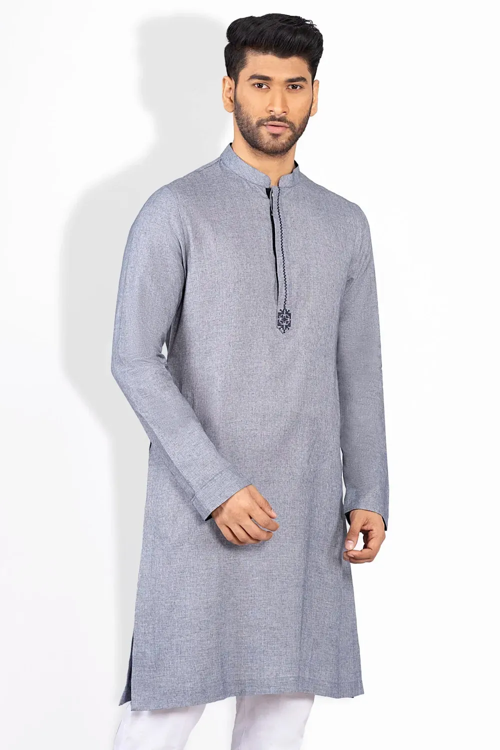 Embroidered Slim Fit Panjabi