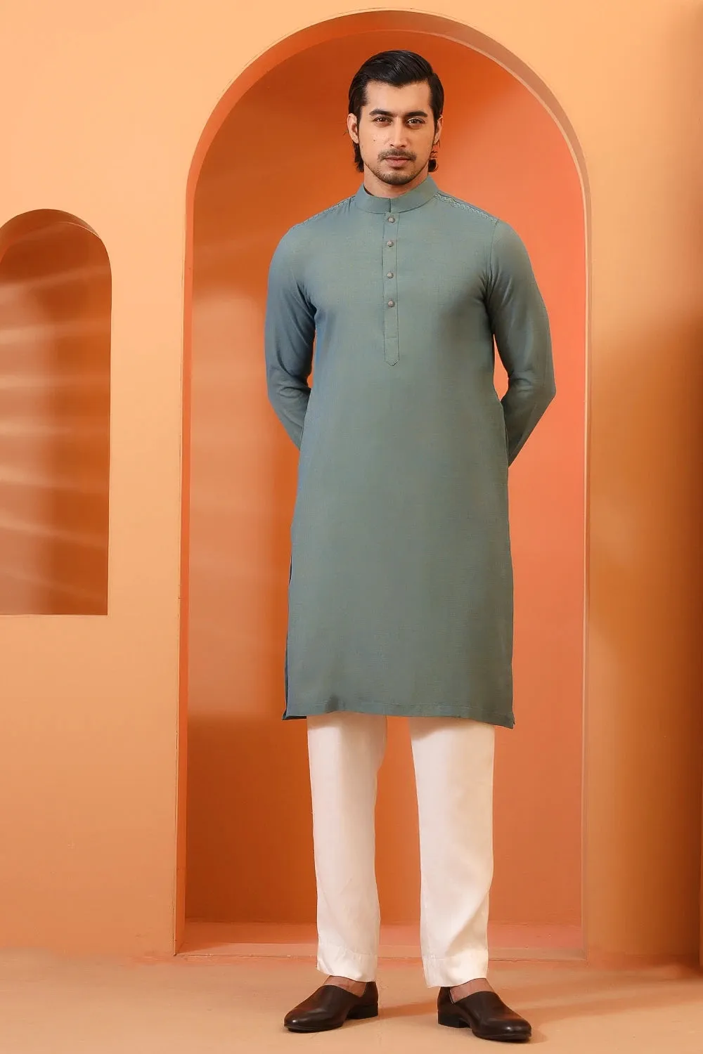 Embroidered Slim Fit Panjabi