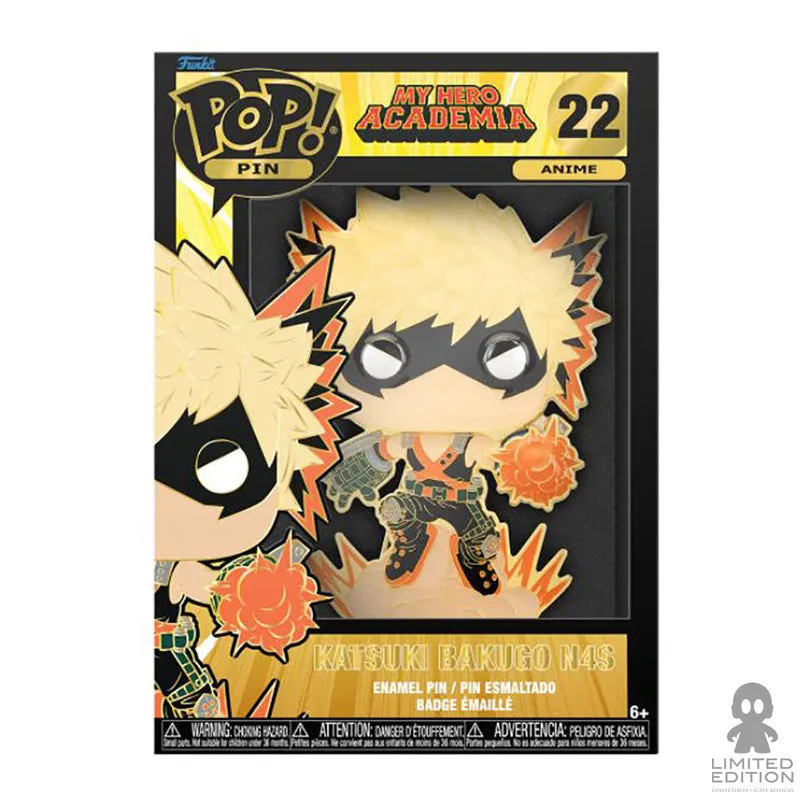 Funko Pin Katsuki Bakugo 22 My Hero Academia - Limited Edition