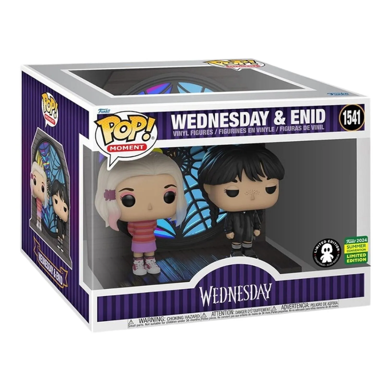 Funko Pop Moment Wednesday & Enid 1541 Exclusivo Summer Convention Sdcc 2024 Wednesday