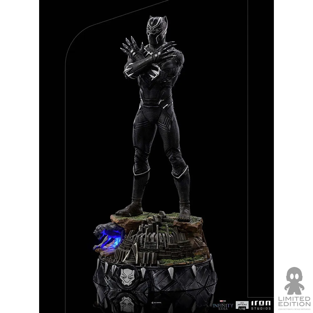 Iron Studios Estatuilla Black Panther Deluxe Avengers By Marvel - Limited Edition