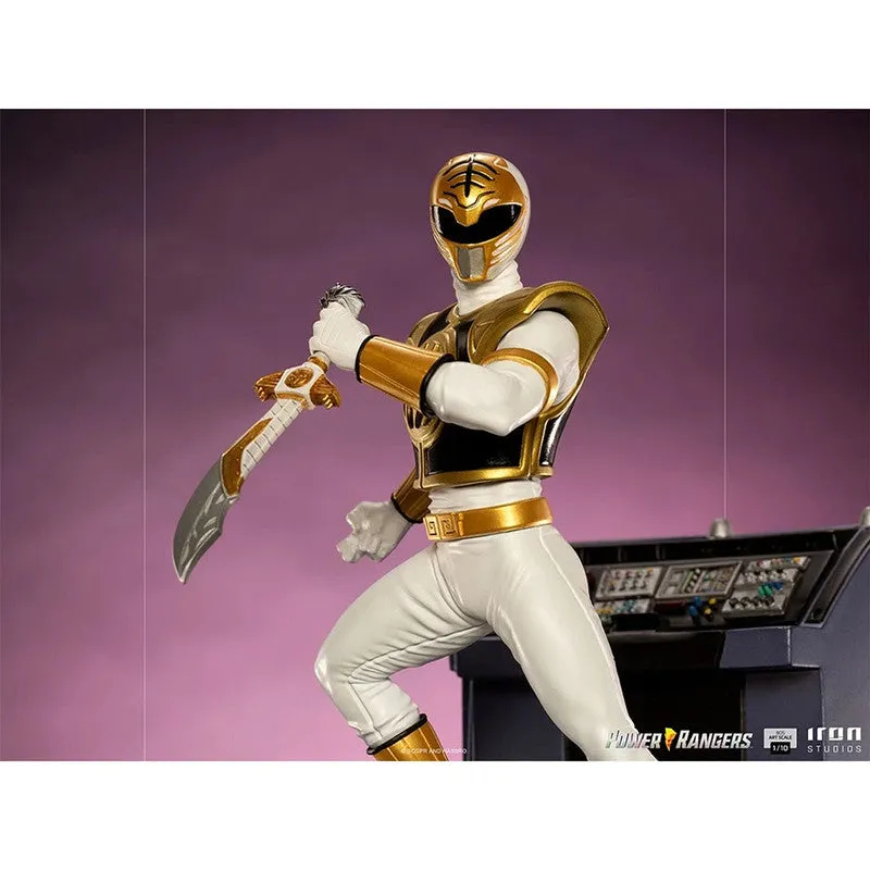 Iron Studios Estatuilla White Ranger Escala 1:10 Power Rangers By Haim Saban & Shuki Levy - Limited Edition