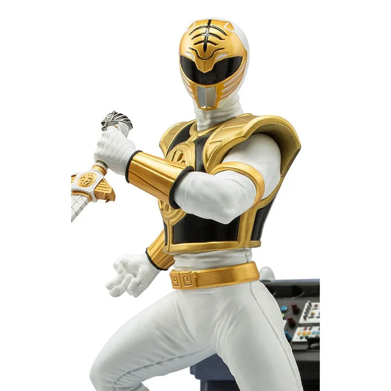 Iron Studios Estatuilla White Ranger Escala 1:10 Power Rangers By Haim Saban & Shuki Levy - Limited Edition