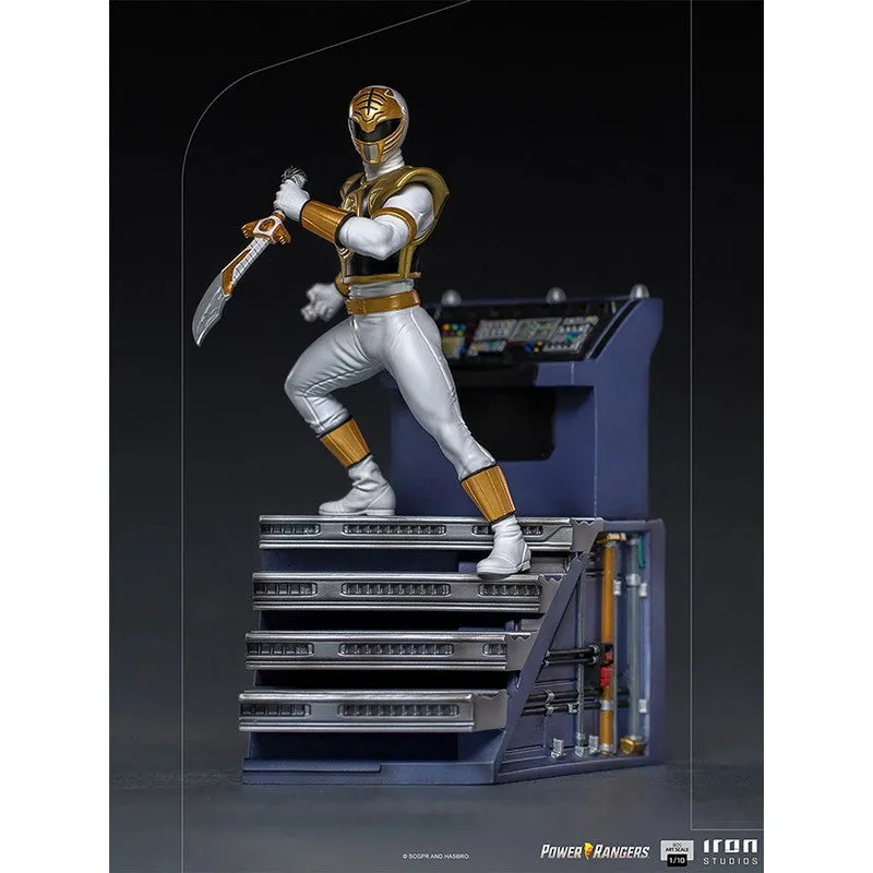 Iron Studios Estatuilla White Ranger Escala 1:10 Power Rangers By Haim Saban & Shuki Levy - Limited Edition