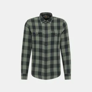 Lee Clean Western Long Sleeve Shirt Fort Green