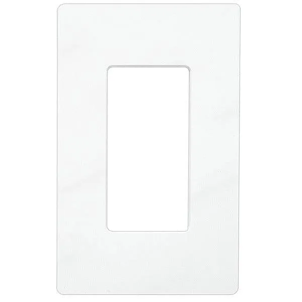 Lutron Claro 1 Gang- WHITE