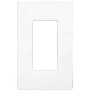 Lutron Claro 1 Gang- WHITE