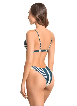 Maaji Barcode Megan High Leg Bikini Bottom