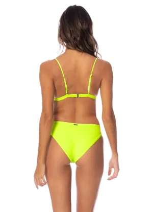 Maaji Chartreuse Sublimity Classic Bikini Bottom