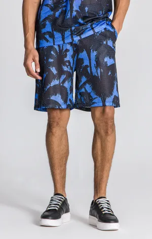 Multicolor Palms Shorts