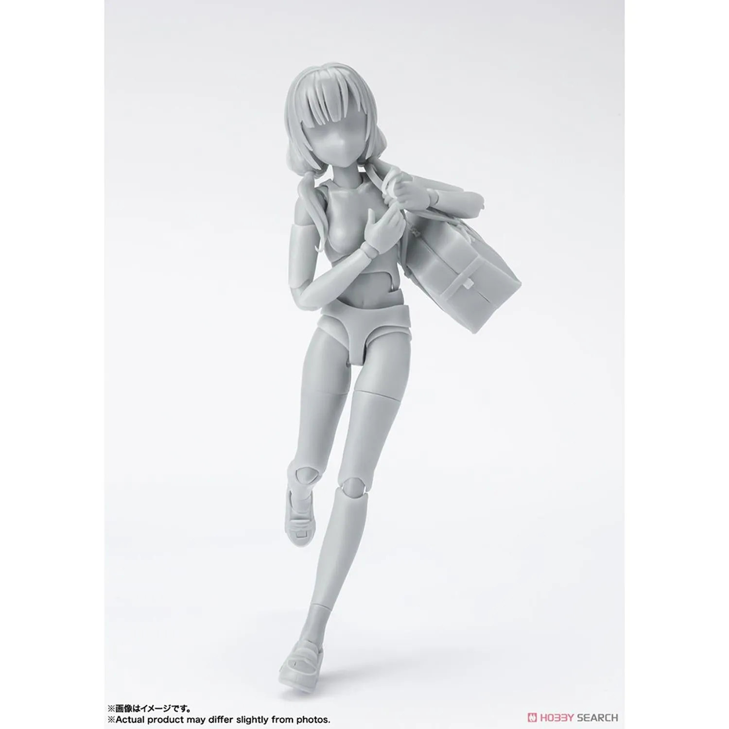 New Arrival Bandai Figura Articulada Tamashii Nations S.H.Figuarts Body Chan Ed. Dx Set Gray Color School Life Ver. Original Design Art