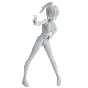 New Arrival Bandai Figura Articulada Tamashii Nations S.H.Figuarts Body Chan Ed. Dx Set Gray Color School Life Ver. Original Design Art