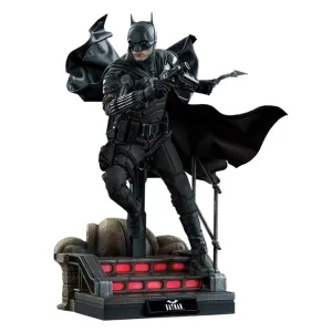 New Arrival Hot Toys Figura Articulada Batman Deluxe Version Escala 1:6 The Batman