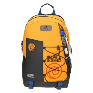 New Arrival Kee Pack Mochila Amarillo Con Gris Y Azul Ninja Clan Uzumaki Naruto