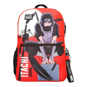 Itachi Uchiha Naruto Backpack - Red and Black Kee Pack