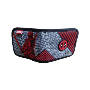 New Arrival Kndit Caps Cartera Gris Rojo Deadpool Mercenary Marvel Comics