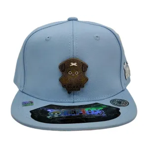 New Arrival Kndit Caps Gorra Azul Claro Placa Bronce Chopper One Piece