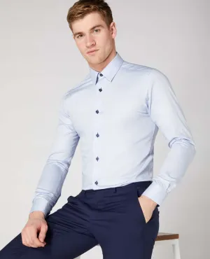 Slim Fit Cotton-Blend Shirt