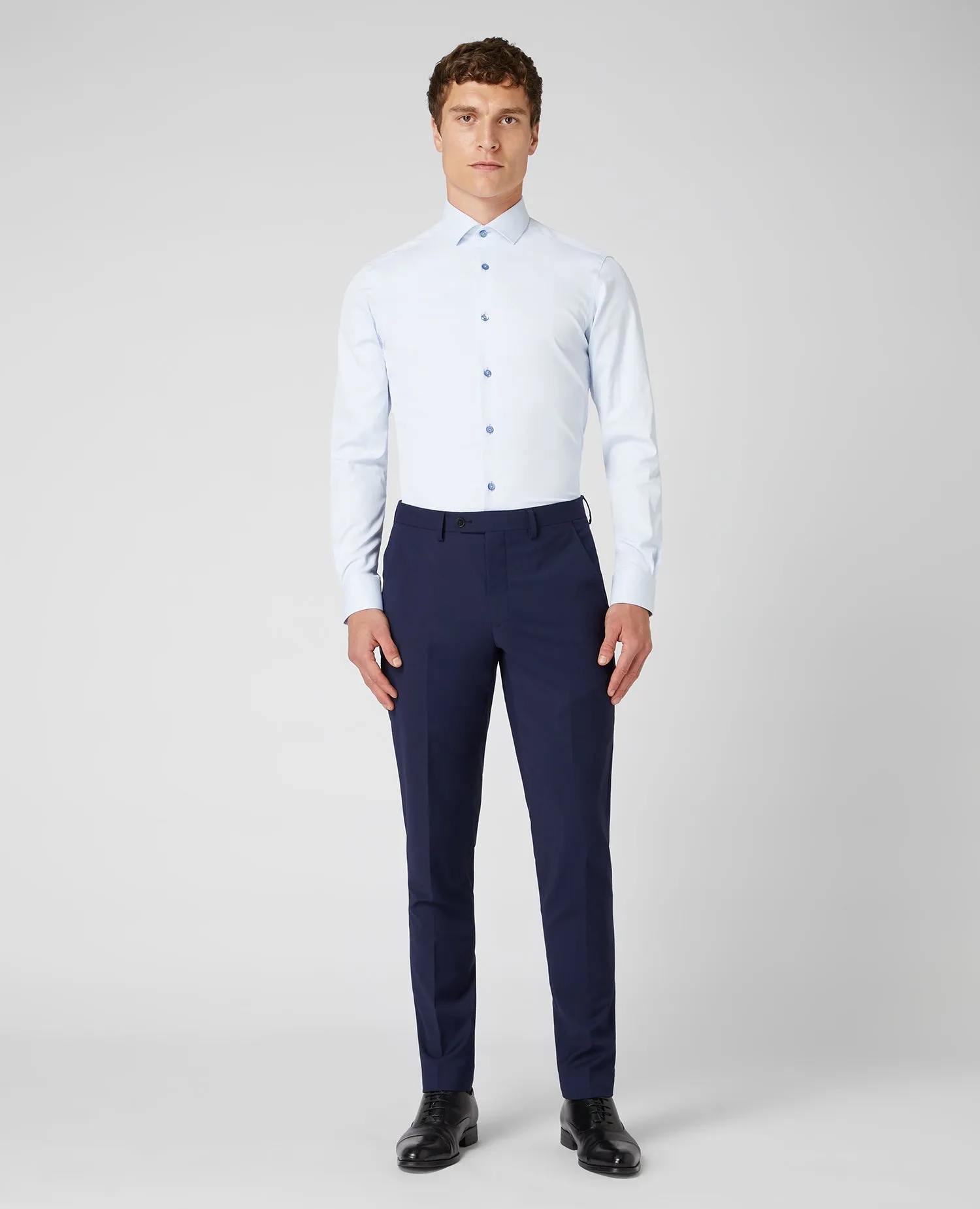 Slim Fit Cotton Stretch Shirt