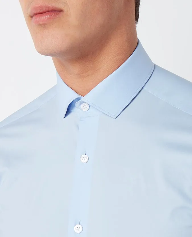 Slim Fit Cotton-Stretch Shirt