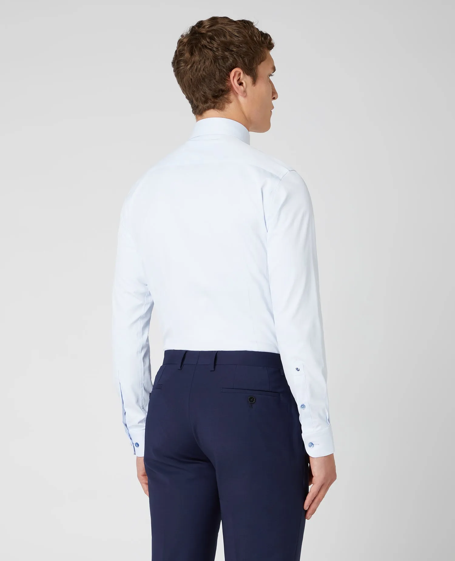 Slim Fit Cotton Stretch Shirt