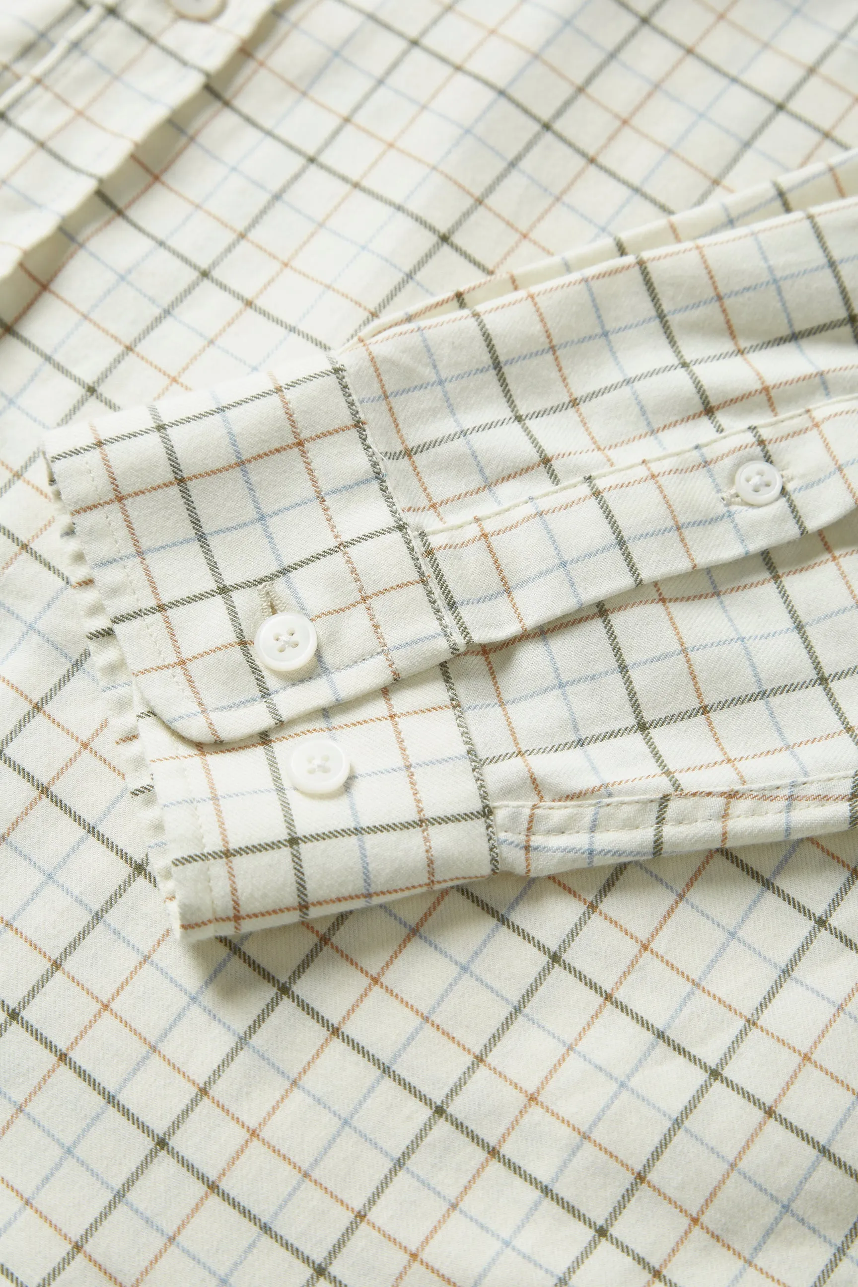 SMALL CHECK COTTON SHIRT