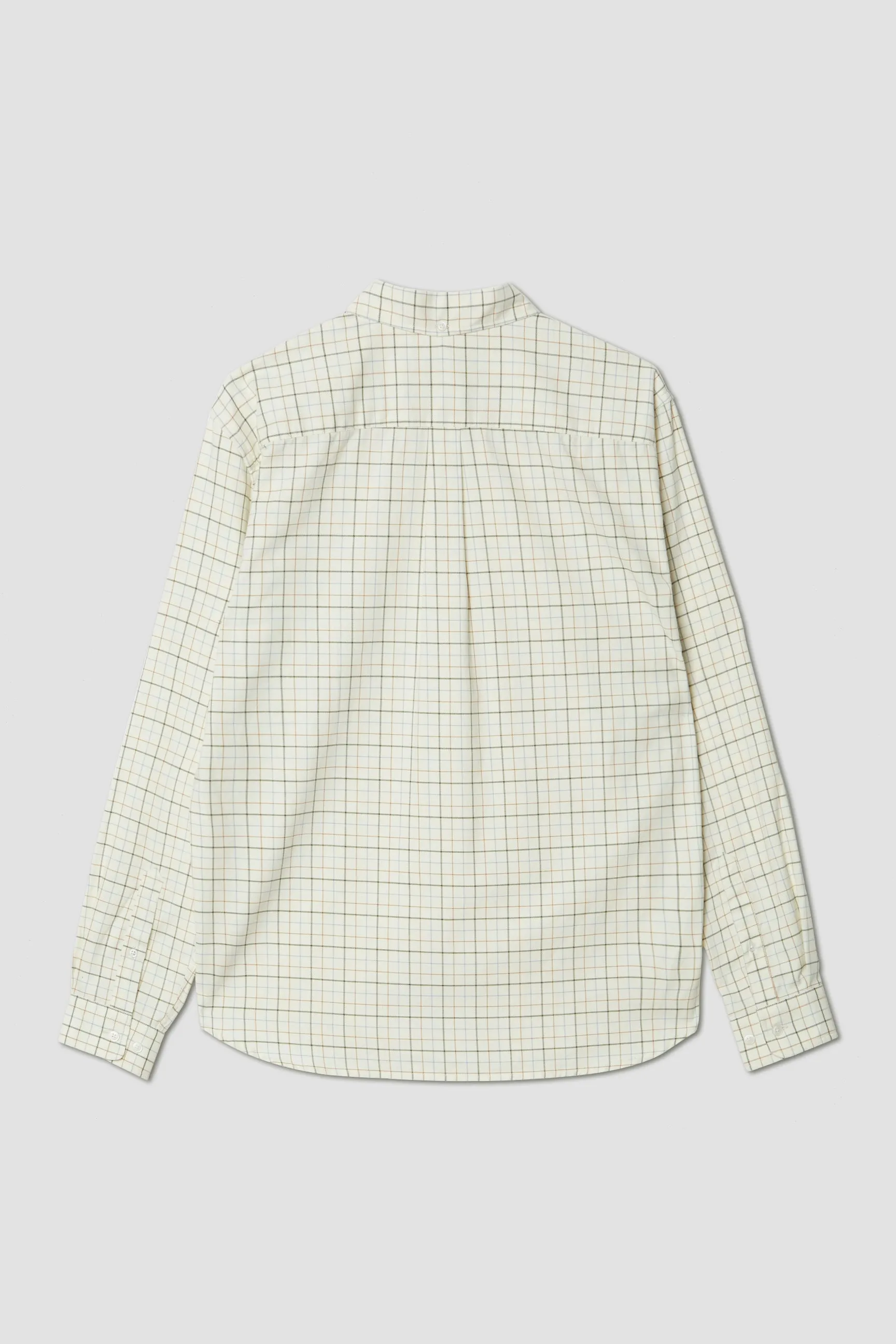 SMALL CHECK COTTON SHIRT