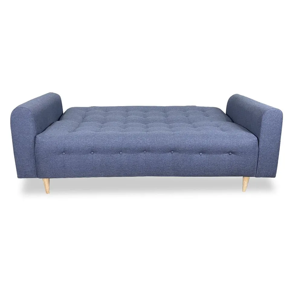 Sofa Cama Da Vinci Tela Azul