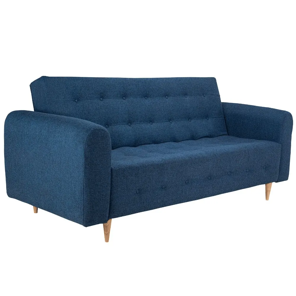 Sofa Cama Da Vinci Tela Azul