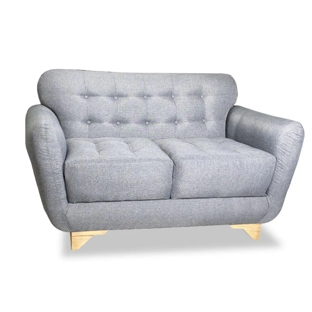 Sofa  Habana En Tela Gris