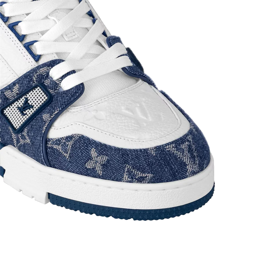 Tênis Louis Vuitton Trainer Azul