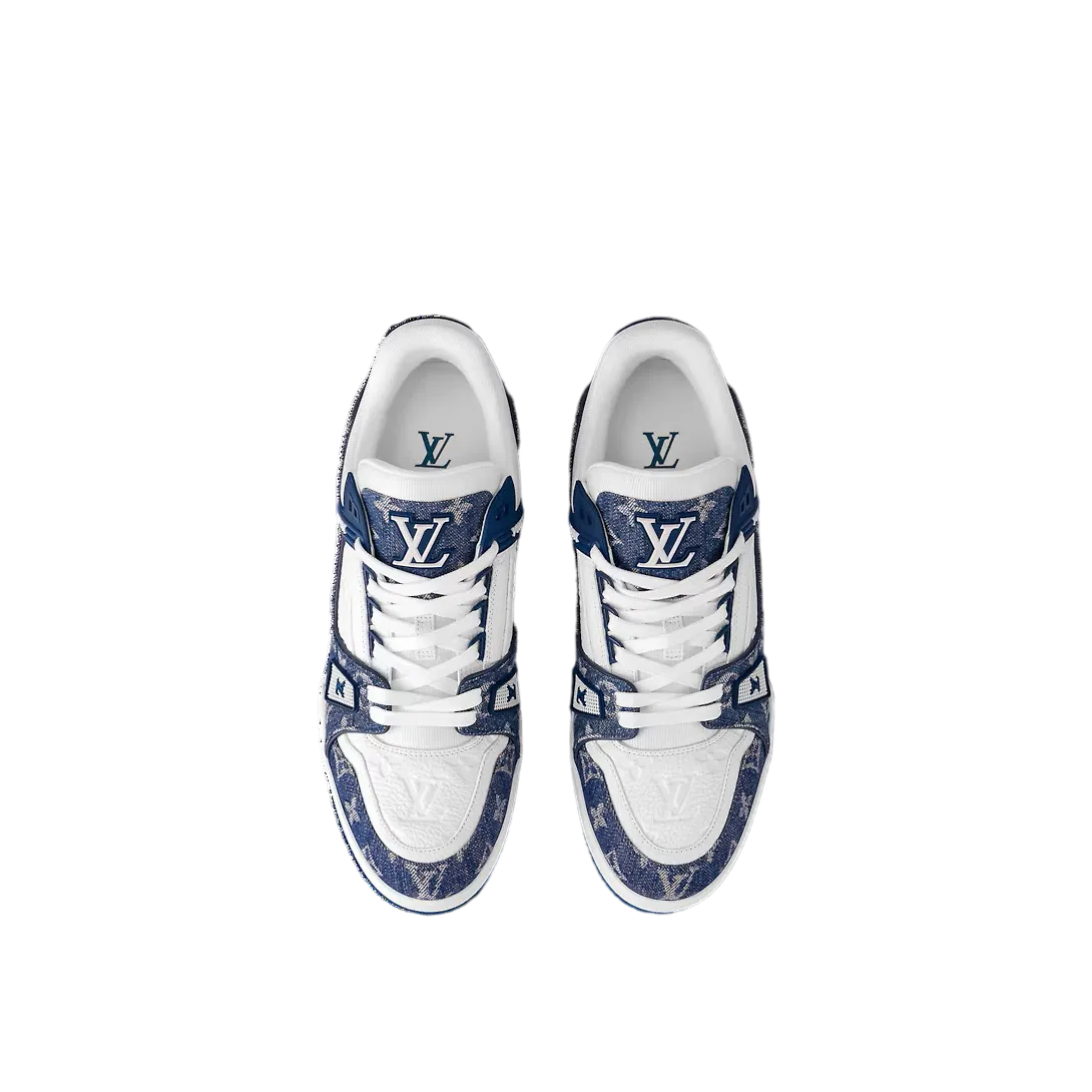 Tênis Louis Vuitton Trainer Azul