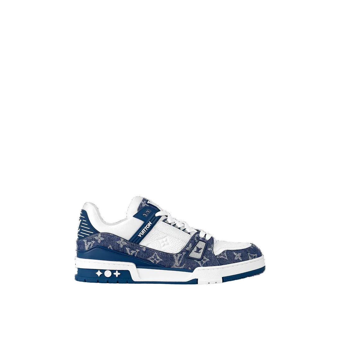 Tênis Louis Vuitton Trainer Azul