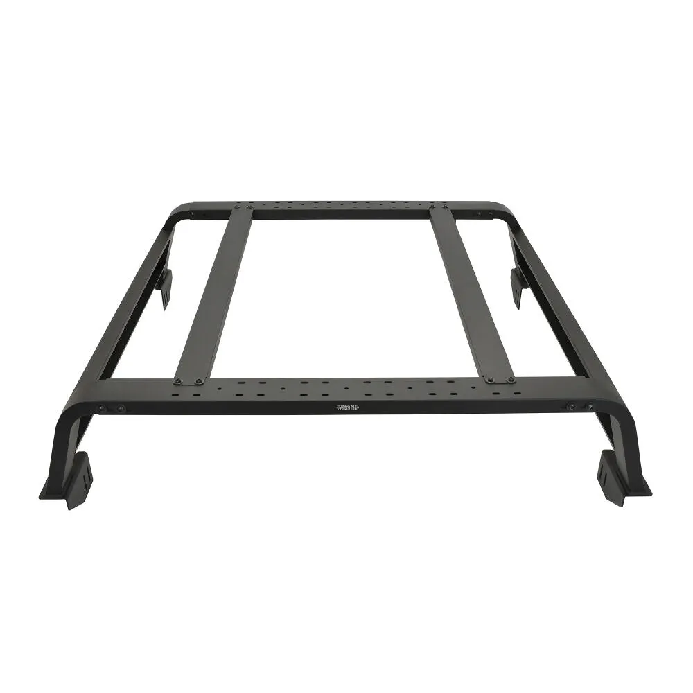 Westin 51-10025 Overland Low Profile Cargo Rack for 2005-2023 Tacoma (6ft Bed) - No Drill