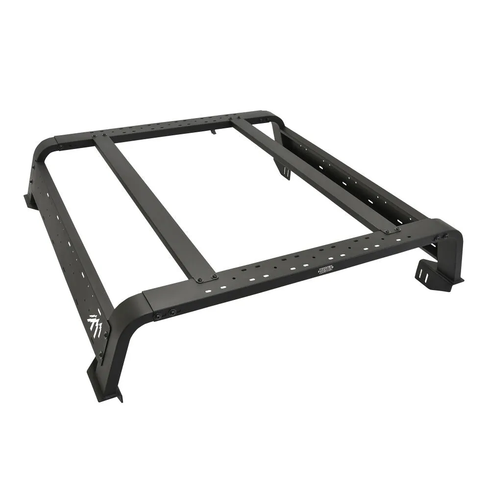 Westin 51-10025 Overland Low Profile Cargo Rack for 2005-2023 Tacoma (6ft Bed) - No Drill